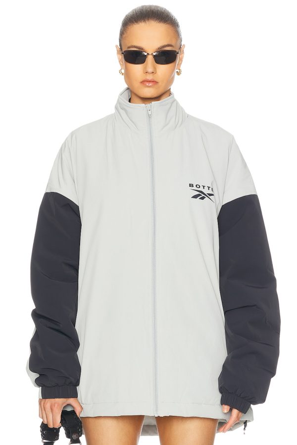 BOTTER x Reebok Padded Jacket in Grey & Navy - White. Size M (also in ).