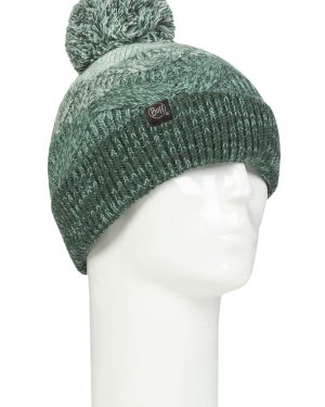 BUFF 1 Pack Knitted Fleece Beanie Hat Silver Sage One Size
