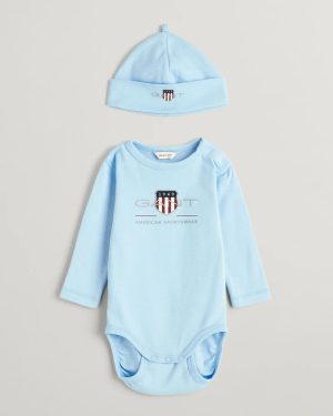 Baby Blue Archive Shield Bodysuit & Beanie