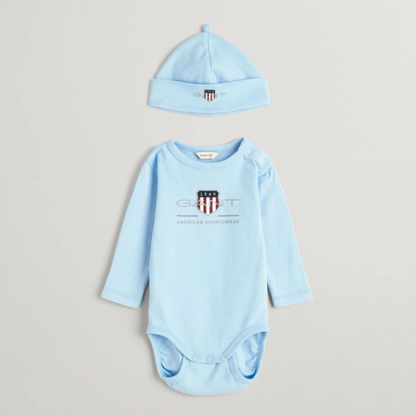 Baby Blue Archive Shield Bodysuit & Beanie