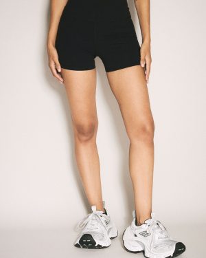 Balenciaga Activewear Cycling Shorts - Woman Shorts Black S