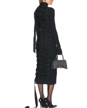Balenciaga Backless Dress in Black - Black. Size 36 (also in ).