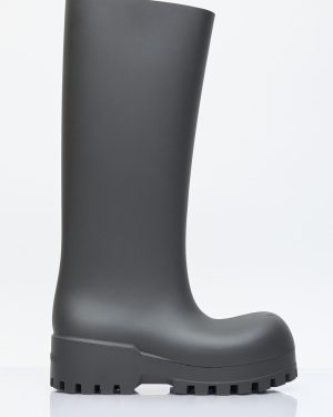 Balenciaga Bulldozer Rain Boots - Woman Boots Black Eu - 40