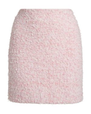 Balenciaga - Cotton Tweed Mini Skirt - Pink - M - Moda Operandi