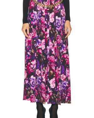 Balenciaga Pleated Skirt in Purple & Pink - Purple. Size 36 (also in 38, 40).