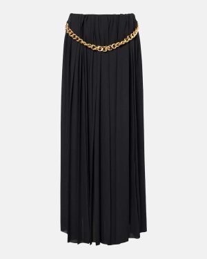 Balenciaga Pleated maxi skirt