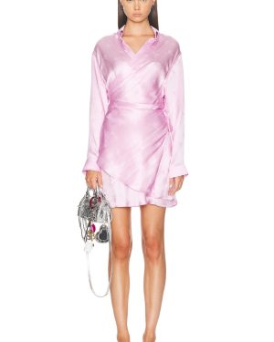 Balenciaga Wrap Dress in Pink - Pink. Size 34 (also in ).