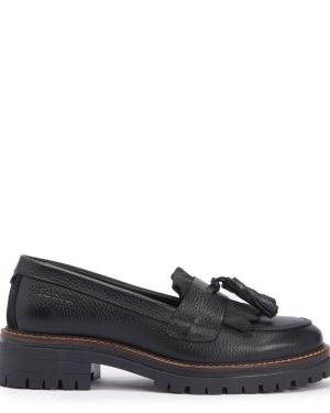 Barbour Dolores Tassel Loafers - Brown