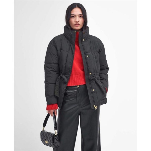 Barbour International Cindy Puffer Jacket - Black