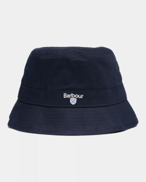 Barbour Unisex Cascade Bucket Hat - Navy