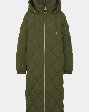 Barbour Womens Kirkton Puffer Jacket - Olive