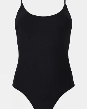 Barts Womens Solid One Piece Swimsuit - Black 6