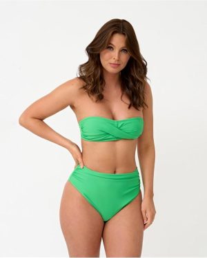 Be You Bandeau Bikini Top - Green