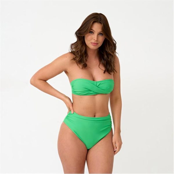 Be You Bandeau Bikini Top - Green