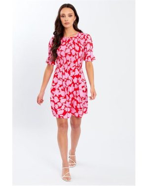 Be You Mini Tea Dress - Red