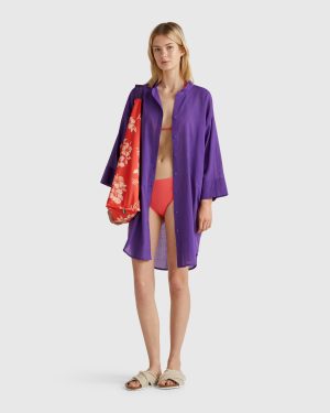 Benetton, Shirt-style Dress, size XS, , Women