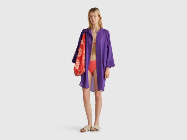 Benetton, Shirt-style Dress, size XS, , Women