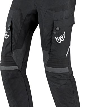 Berik Cargo waterproof Ladies Motorcycle Textile Pants, black, Size 44 for Women