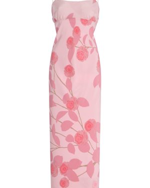 Bernadette - Ripley Camelia-Print Silk Maxi Slip Dress - Floral - FR 38 - Moda Operandi