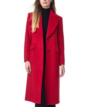 Bernardo Classic tailored Wool Melton Coat