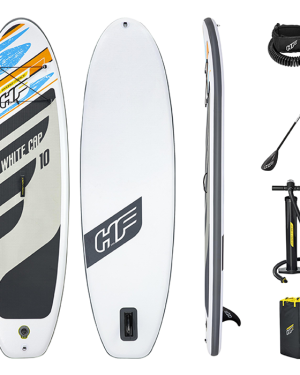 Bestway 10ft Hydro-Force White Cap Inflatable Paddle Board SUP Set