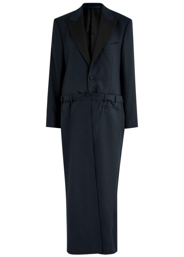 Bettter Lee Wool Coat - Navy - M (UK12 / M)