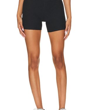 Beyond Yoga Keep Pace Biker Short in Black. Size S, XL, XS.