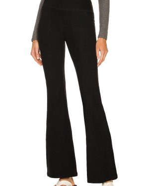 Beyond Yoga Spacedye All Day Flare High Waisted Pant in Darkest Night - Black. Size XS (also in ).