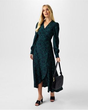 Biba Biba Archive Wrap Dress - Multi
