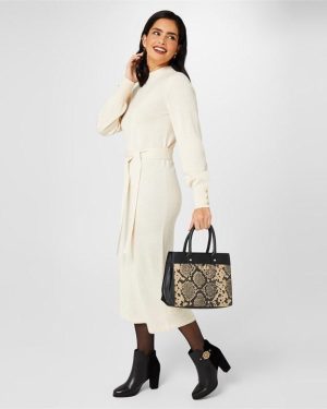 Biba Biba Knitted Dress - Cream