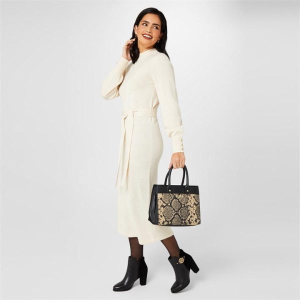 Biba Biba Knitted Dress - Cream