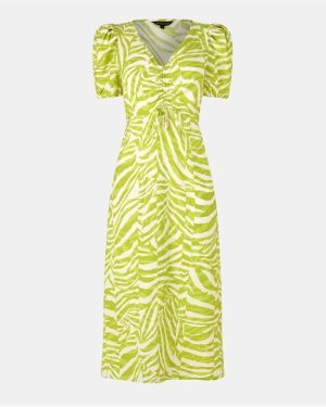 Biba Biba Printed Tea Dress - Green