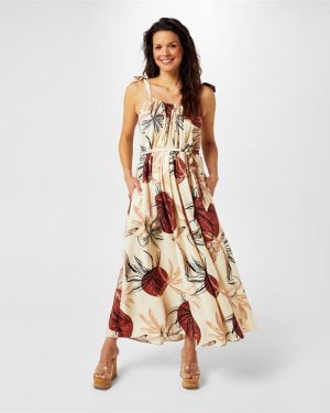 Biba Biba Scoop Back Maxi Dress - Multi