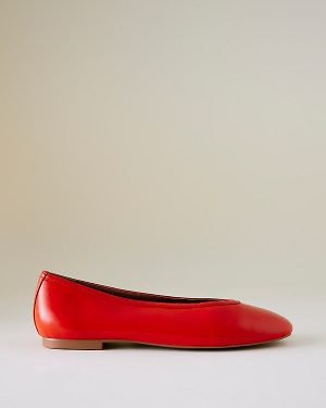 Bibi Lou Zira Leather Ballet Flats