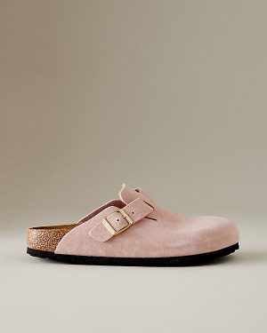 Birkenstock Boston Suede Clogs
