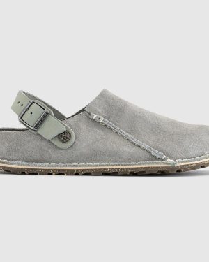 Birkenstock Womens Lutry Clogs Pure Sage Green, 3