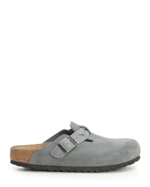 Birkenstock boston Suede Clogs