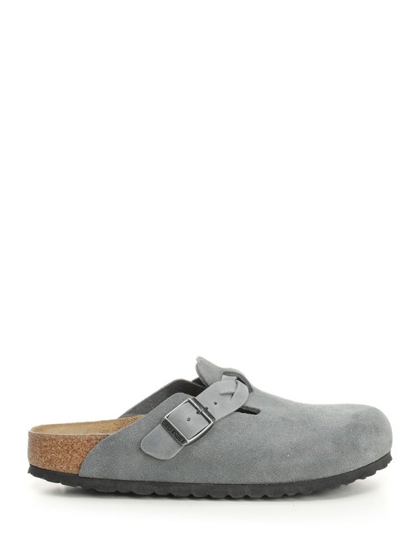 Birkenstock boston Suede Clogs