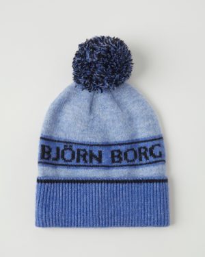 Bjrn Borg Borg Pom Beanie Blue