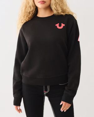 Black Anniversary Relaxed Sweatshirt