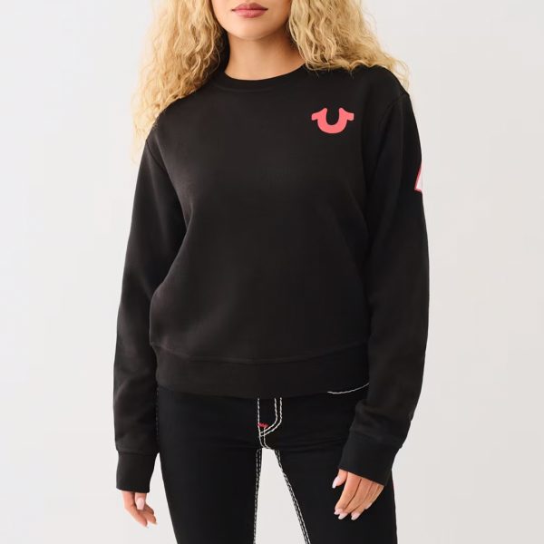 Black Anniversary Relaxed Sweatshirt