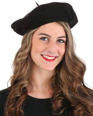 Black Beret Hat | Fancy Dress Costume Hats