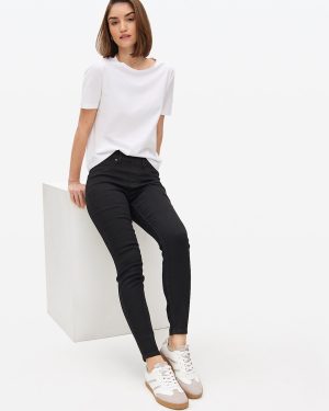 Black Denim Jeggings