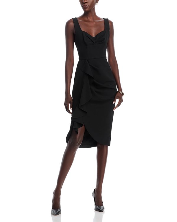 Black Halo Lucetta Cocktail Sheath Dress