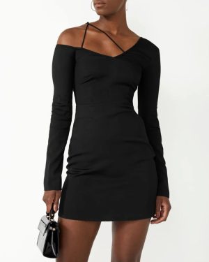 Black Laila Cut Out Dress