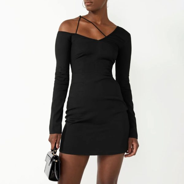 Black Laila Cut Out Dress