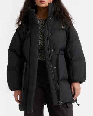 Black Puffer Coat