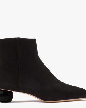 Black Sydney Heeled Ankle Boot