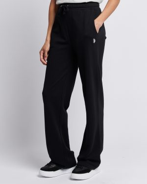 Black Wide Leg Joggers