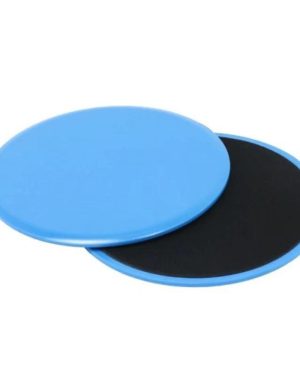 (Blue) 1 Pair Fitness Core Sliders Exercise Gliding Discs Slider Full-Body Workout Accessories Abdominal Training Yoga Sports Equipment